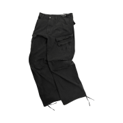 Nonnod Double Pocket Cargo Pants Vintage Black
