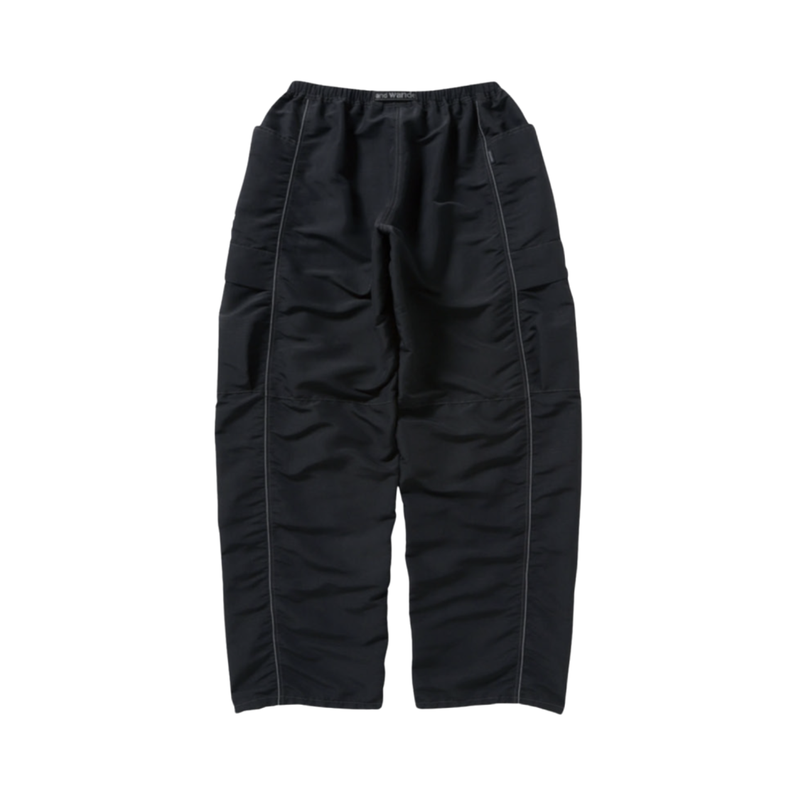 (W) 앤드 원더 x 그라미치 립스탑 보이저 팬츠 블랙((W) And Wander x Gramicci Ripstop Voyager Pants Black) - 2