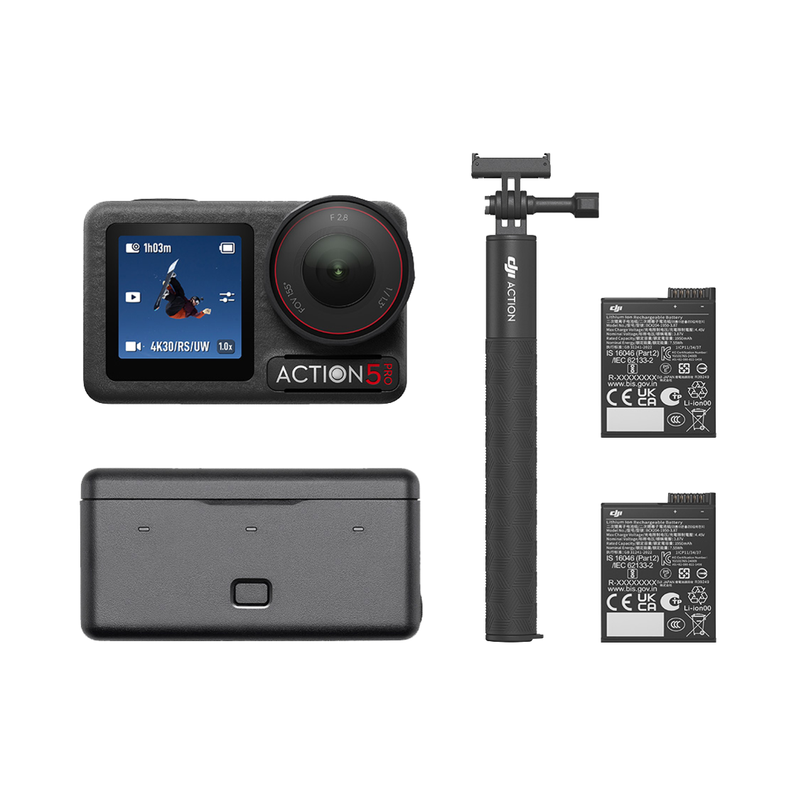 디제이아이 오즈모 액션5 프로 어드벤쳐 콤보(DJI Osmo Action 5 Pro Adventure Combo)