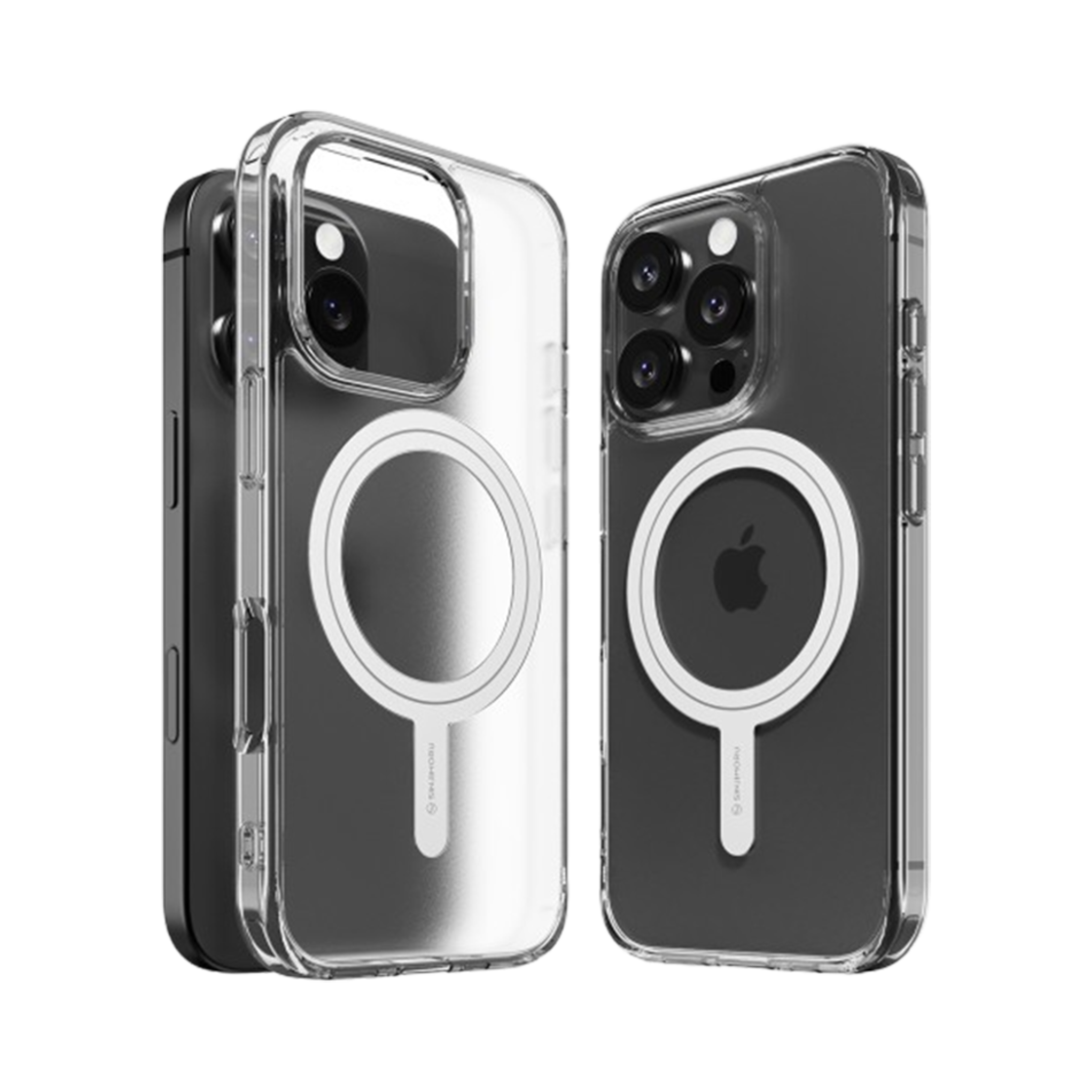 신지모루 2배자력 맥세이프 M 에어클로 매트 마그네틱 케이스 아이폰 17 16 15 플러스 프로 맥스