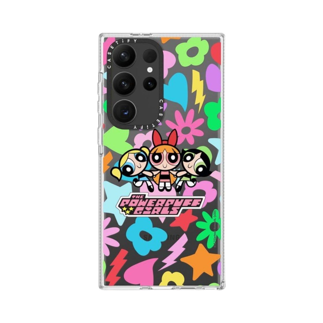 케이스티파이 x 파워퍼프걸 갤럭시 아이콘 클리어 케이스 클리어(Casetify x The Powerpuff Girls Galaxy Icons Clear Case Clear) - 2