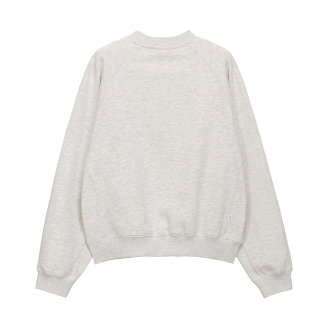 던스트 던스트 로고 크리스 스웨트셔츠 오트밀 멜란지(Dunst Dunst Logo Crease Sweatshirt Oatmeal Melange) - 2