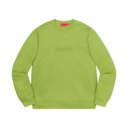 Supreme Cutout Logo Crewneck Lime - 20SS