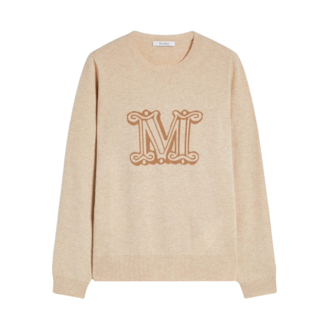 (W) 막스마라 빔바 캐시미어 스웨터 베이지((W) Max Mara Bimba Cashmere Sweater Beige) - 1