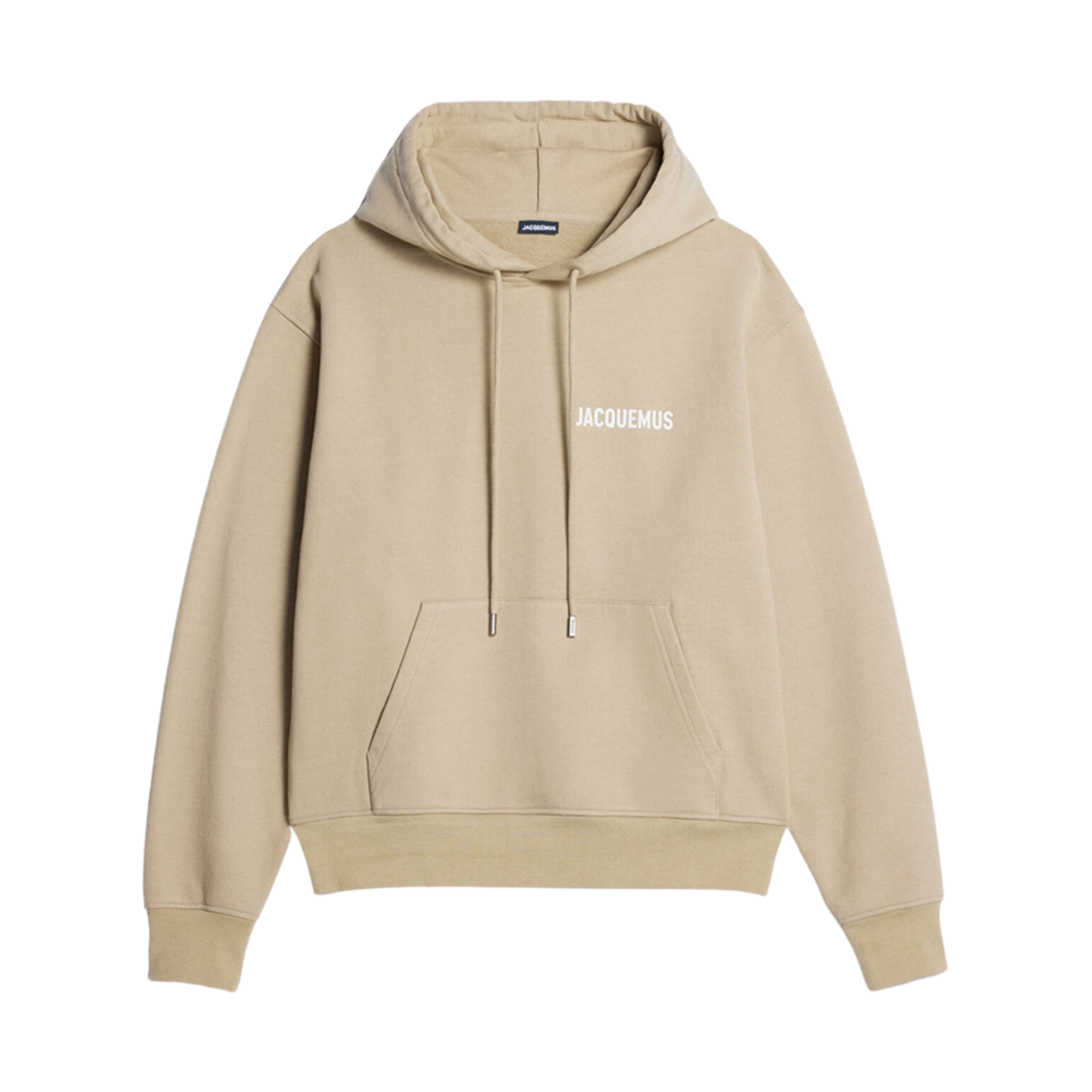 자크뮈스 르 스웨트셔츠 자크뮈스 후드 스웨트셔츠 라이트 카키(Jacquemus Le Sweatshirt Jacquemus Hooded Sweatshirt Light Khaki) - 1