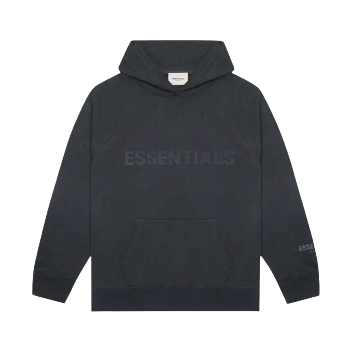 에센셜 3D 실리콘 아플리케 풀오버 후드 다크 슬레이트/블랙 2020