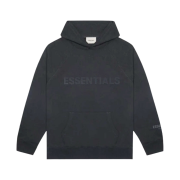 Essentials 3D Silicon Applique Pullover Hoodie Dark Slate/Black 2020