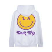 Free & Easy Be Happy LA OG Hoodie White