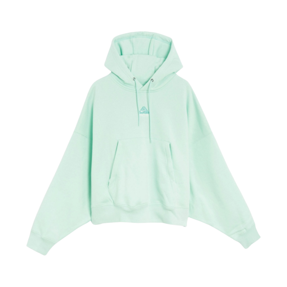 DQ5808-379 (W) Nike ACG Therma-Fit Tuff Knit Fleece Pullover Hoodie Mint Foam - Asia