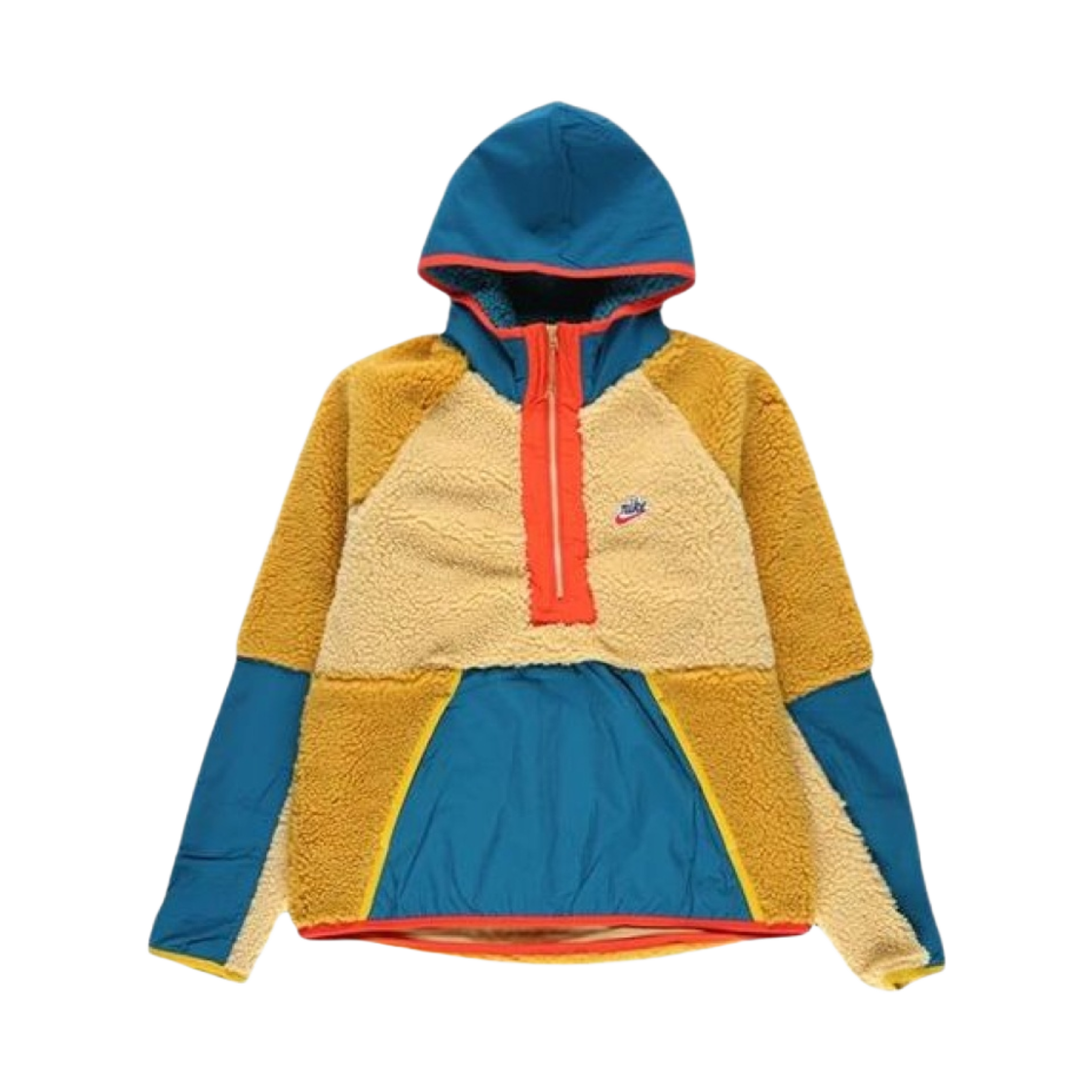 BV3767-723 Nike NSW Winter Half Zip Hoodie Gold - Asia
