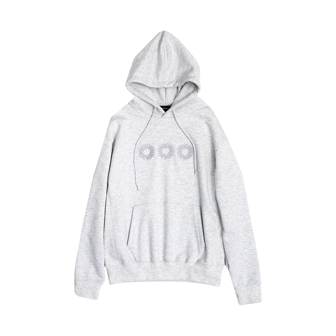 - 999Humanity EVD Hoodie 1% Melange Grey
