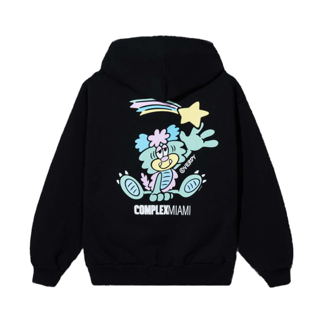 베르디 비스티 컴플렉스 후드 블랙(Verdy Visty Complex Hoodie Black) - 1