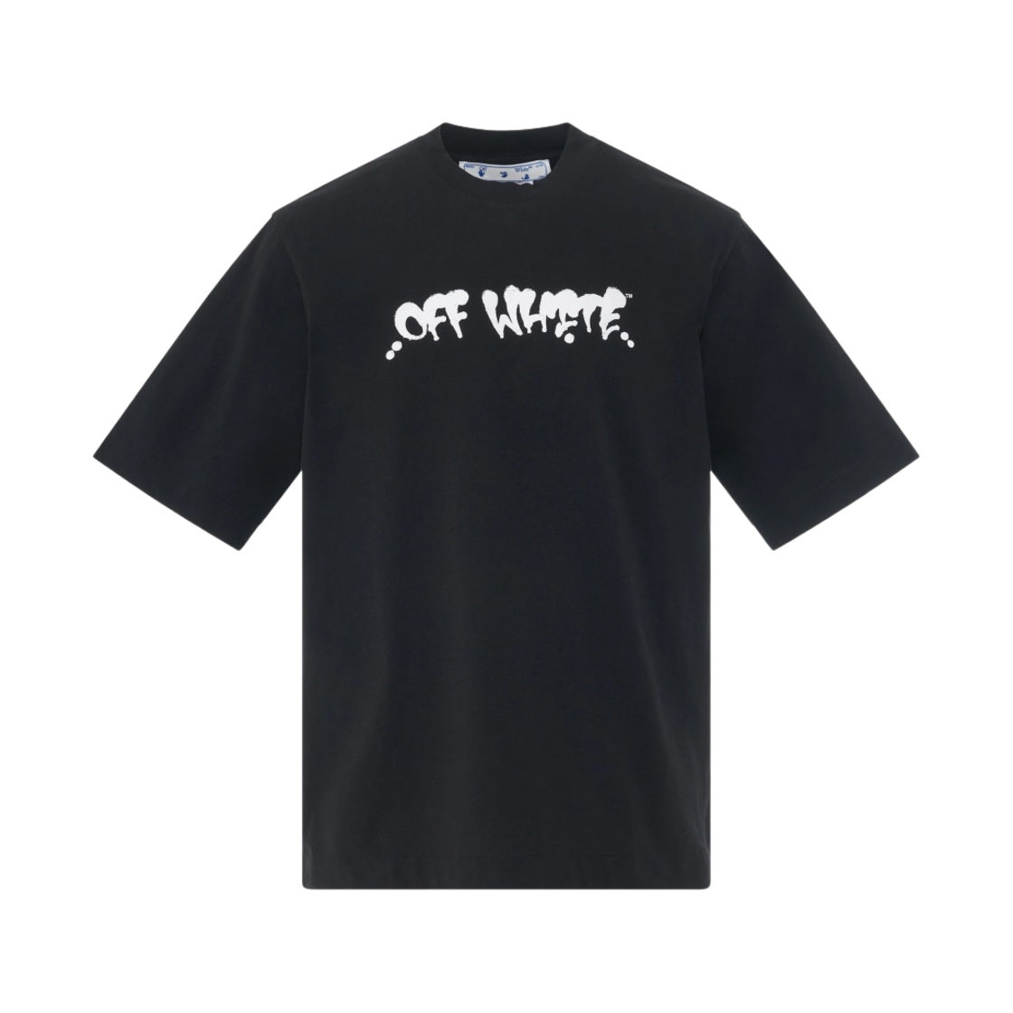 오프화이트 닌 로고 스케이트 숏슬리브 티셔츠 블랙 오렌지(Off-White Neen Logo Skate S/S T-Shirt Black Orange) - 2