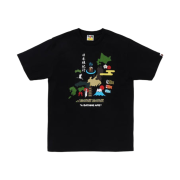 BAPE Japan Culture T-Shirt Black