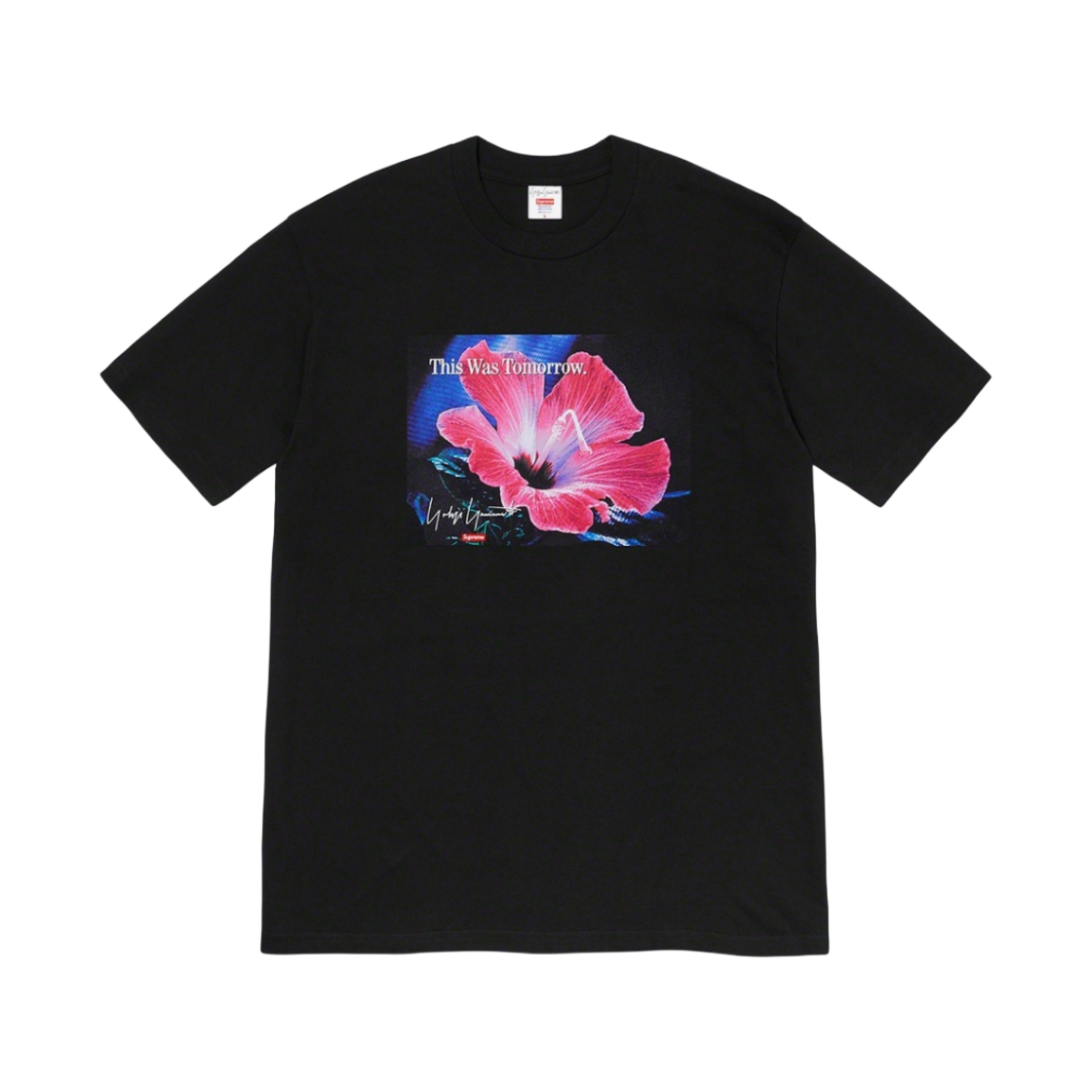 - Supreme x Yohji Yamamoto This Was Tomorrow T-Shirt Black - 20FW