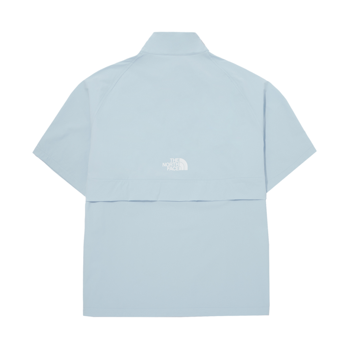 노스페이스 아이스 런 하프 집 숏슬리브 티셔츠 라이트 블루(The North Face Ice Run Half Zip S/S T-Shirt Light Blue) - 2