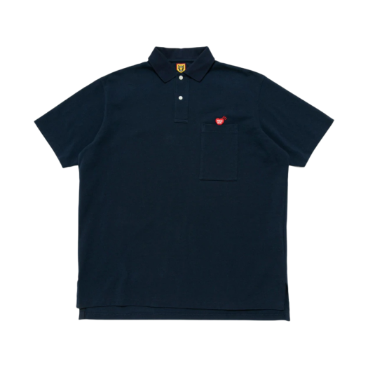 Human Made Big Polo Shirt Navy