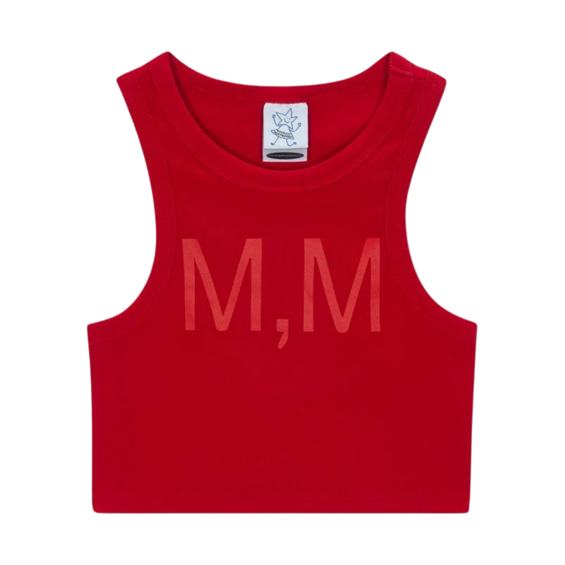 모스키토 머더러스 우먼 엠엠 크롭 슬리브리스 레드(Mosquito Murderers Women M,M Crop Sleeveless Red)