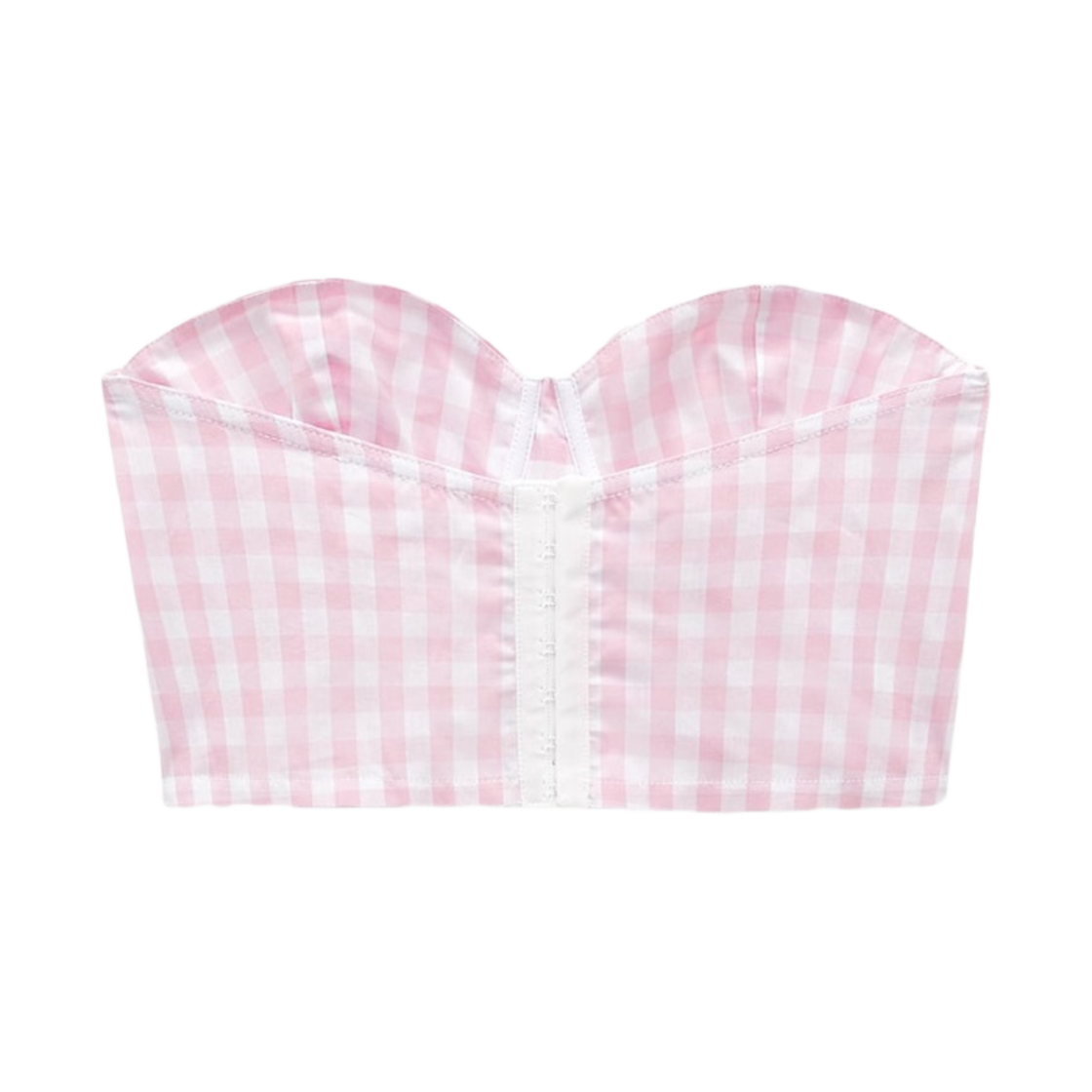(W) 자라 x 바비 매텔 뷔스티에 핑크 화이트((W) Zara x Barbie Mattel Bustier Pink White) - 2