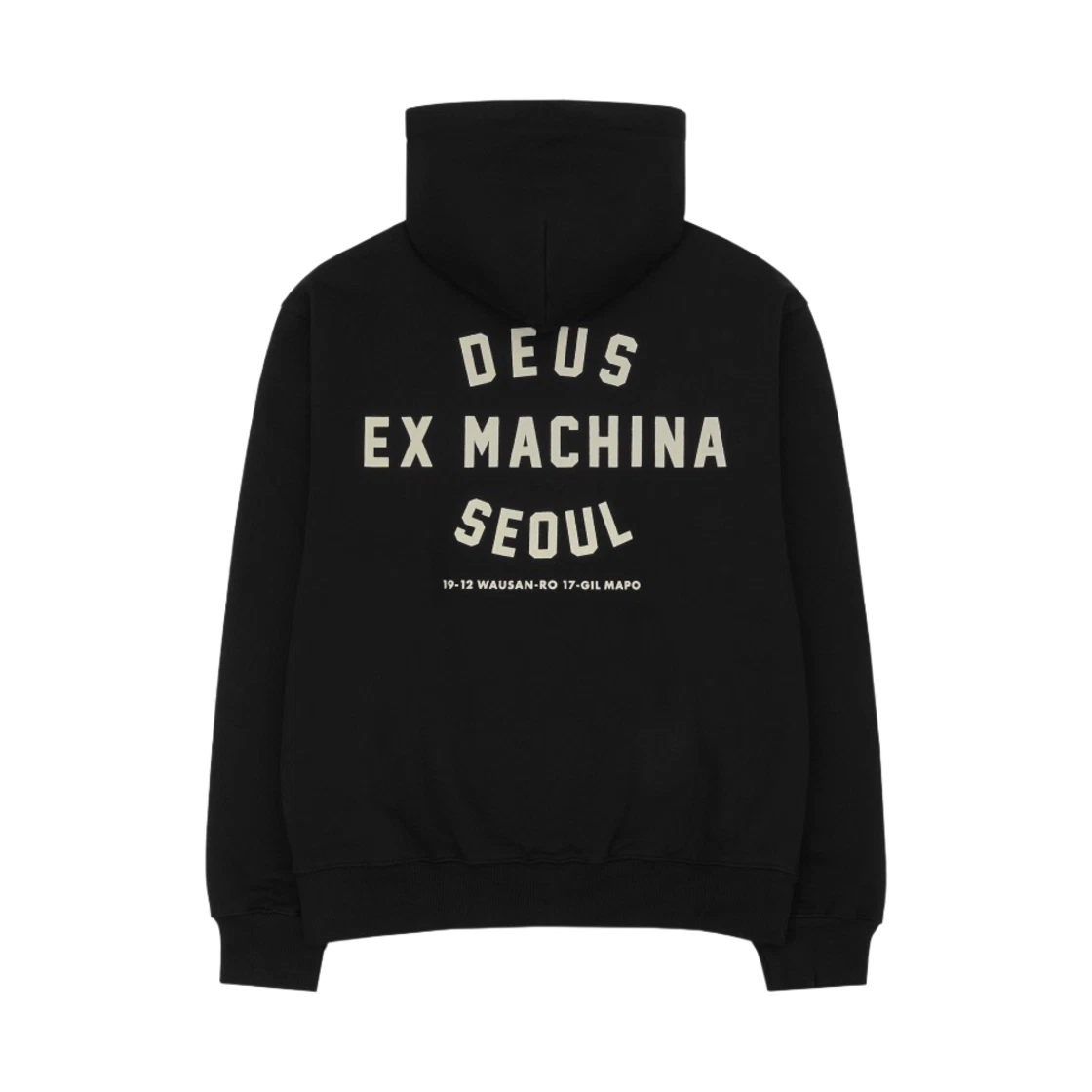 Deus Ex Machina Deus Ex Machina Seoul College Hooded Jacket Black · L