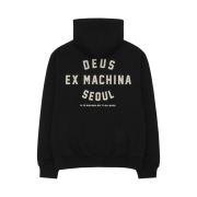 Deus Ex Machina Seoul College Hooded Jacket Black
