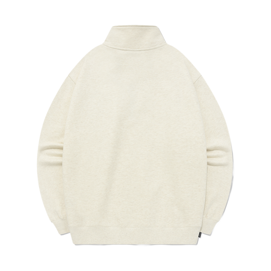 커버낫 C 로고 하프 집업 스웨트셔츠 오트밀(Covernat C Logo Half Zip Up Sweatshirt Oatmeal) - 2