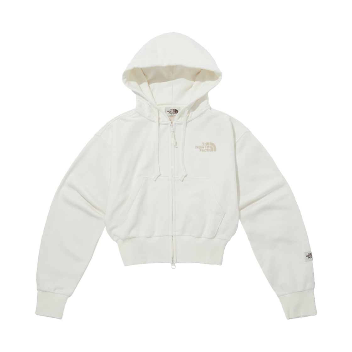 NJ5JP51L (W) The North Face White Label Bonney Zip-Up Cream