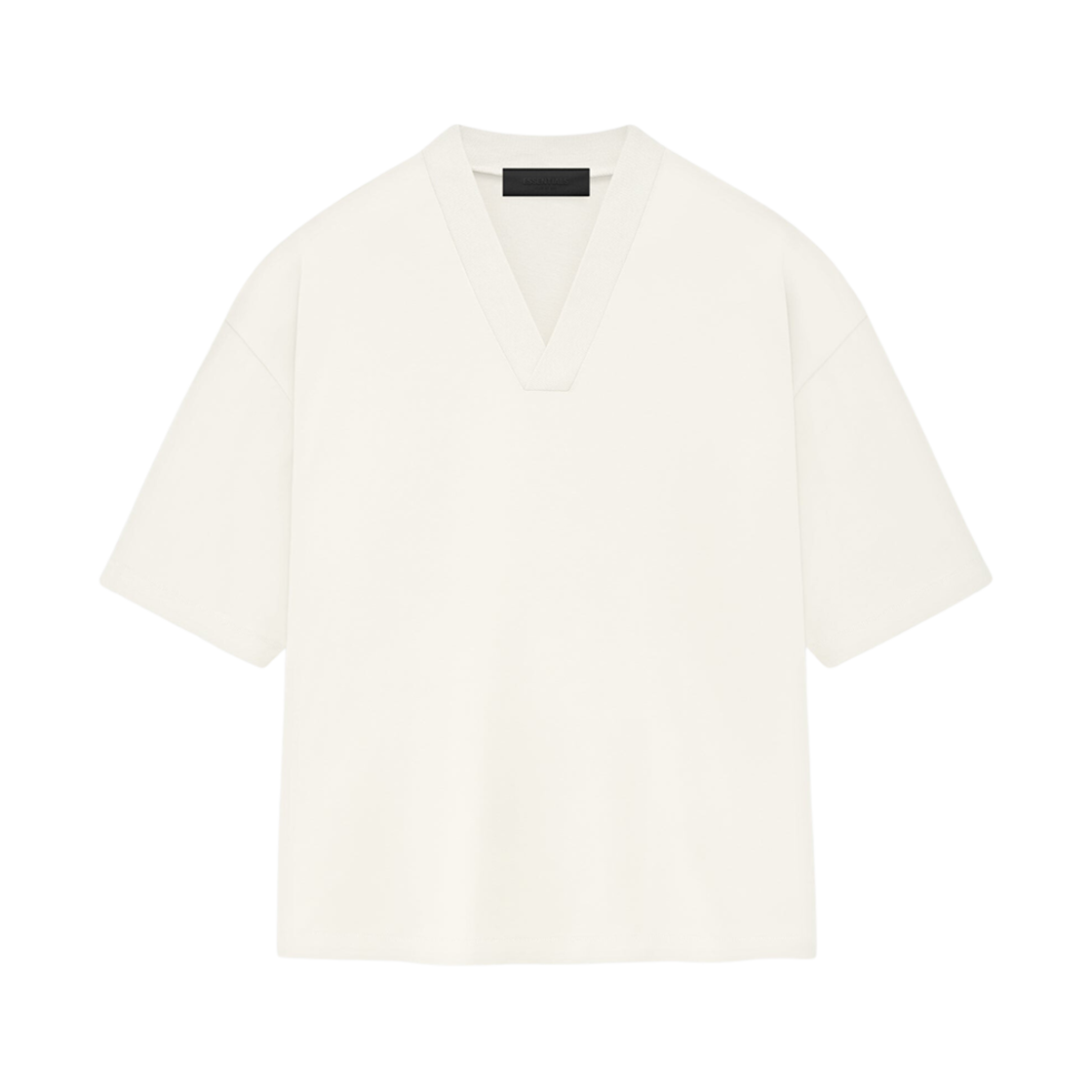 - Essentials V-Neck Cloud Dancer - 23FW