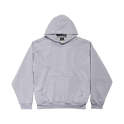 Balenciaga Patch Garde-Robe Hoodie Medium Fit Grey