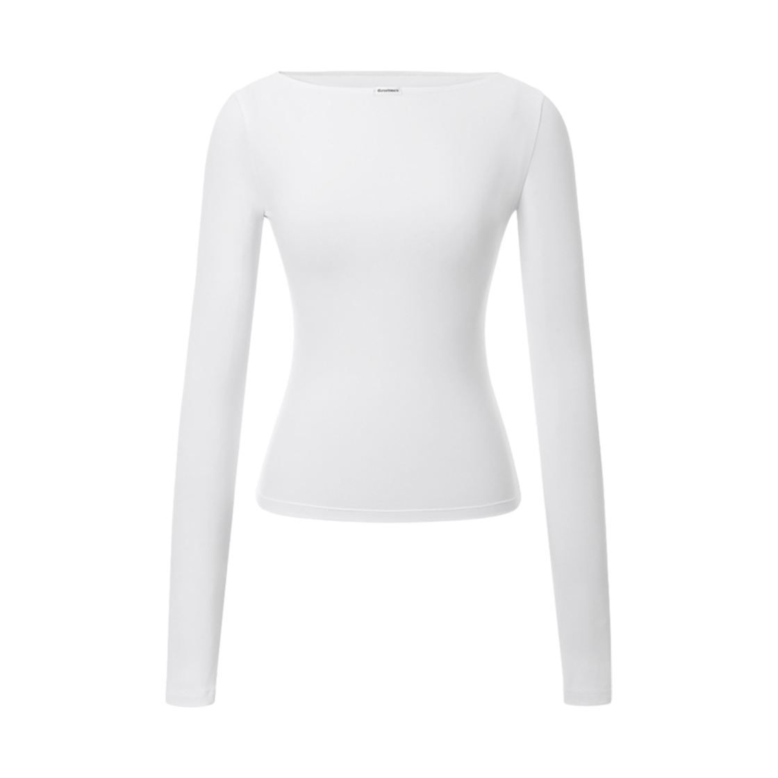 (W) 쓰리타임즈 쁘띠 로고 티셔츠 화이트((W) Threetimes Petit Logo T-Shirt White)