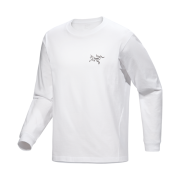 Arc'teryx Kragg Cotton LS T-Shirt White Light Black