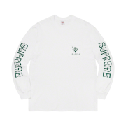 Supreme x South2 West8 L/S Pocket T-Shirt White - 21SS