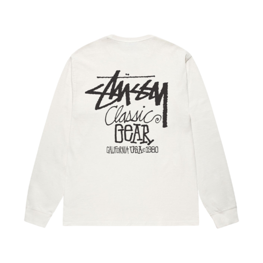 【STUSSY】24fw WORLDWIDE LS TEE PIGMENT DYED STUSSY】24fw WORLDWIDE LS TEE PIGMENT DYED (STUSSY/Tシャツ