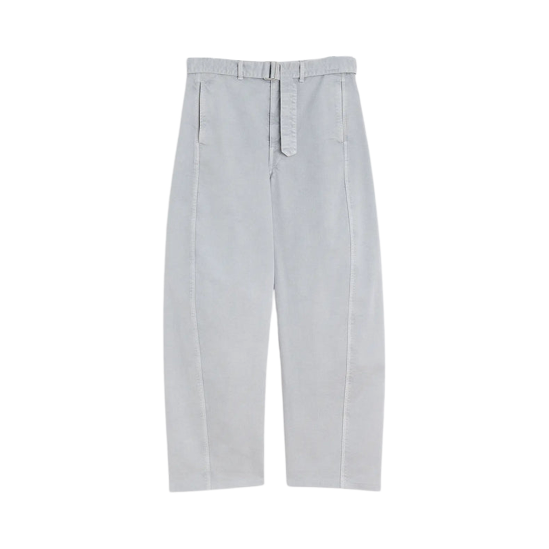 PA326-LD1036-948 Lemaire Twisted Belted Pants Snowy Blue Grey