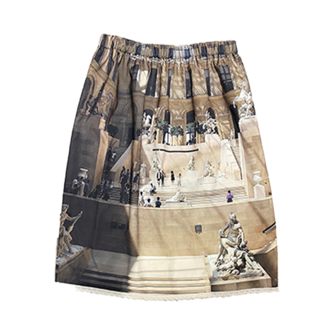 KS3ARSK003NO Kookeesee Louvre Museum Skirt Color