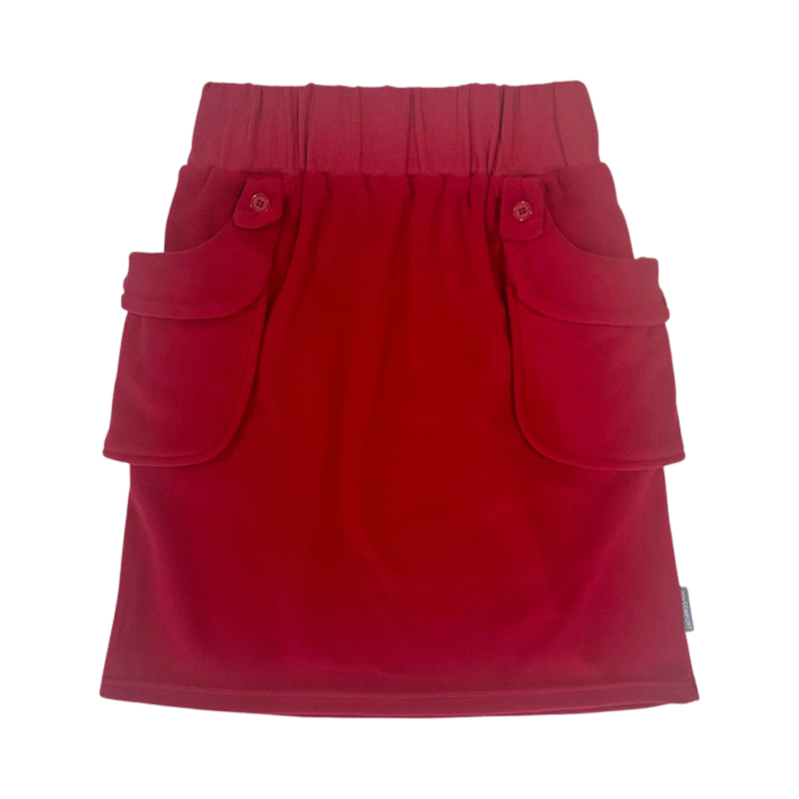 (W) 지초이 플리스 포켓 스커트 크랜베리((W) Jichoi Fleece Pocket Skirt Cranberry)