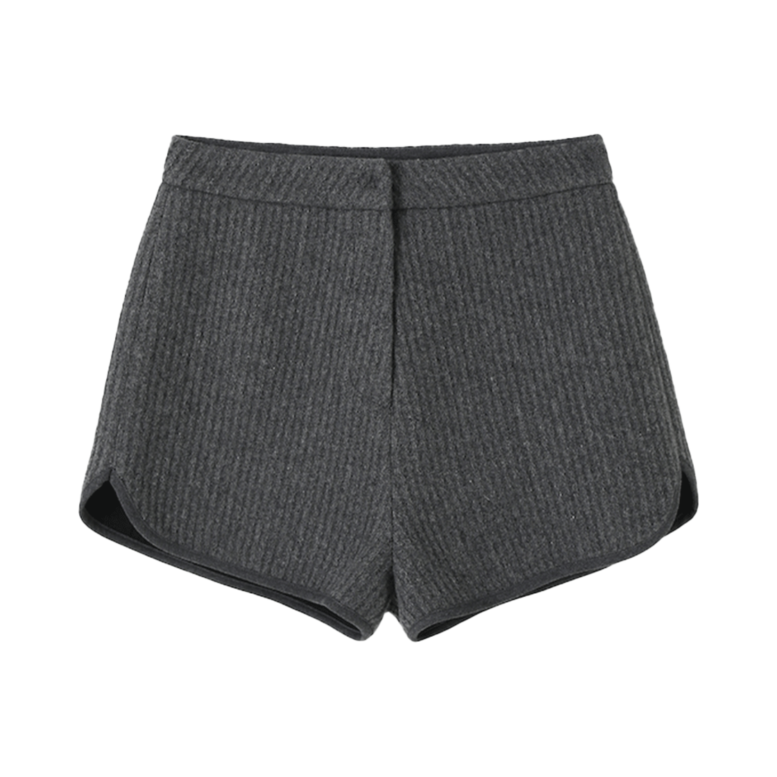 P0000BWT Tannat T/T Rib Round Short Pants Gray