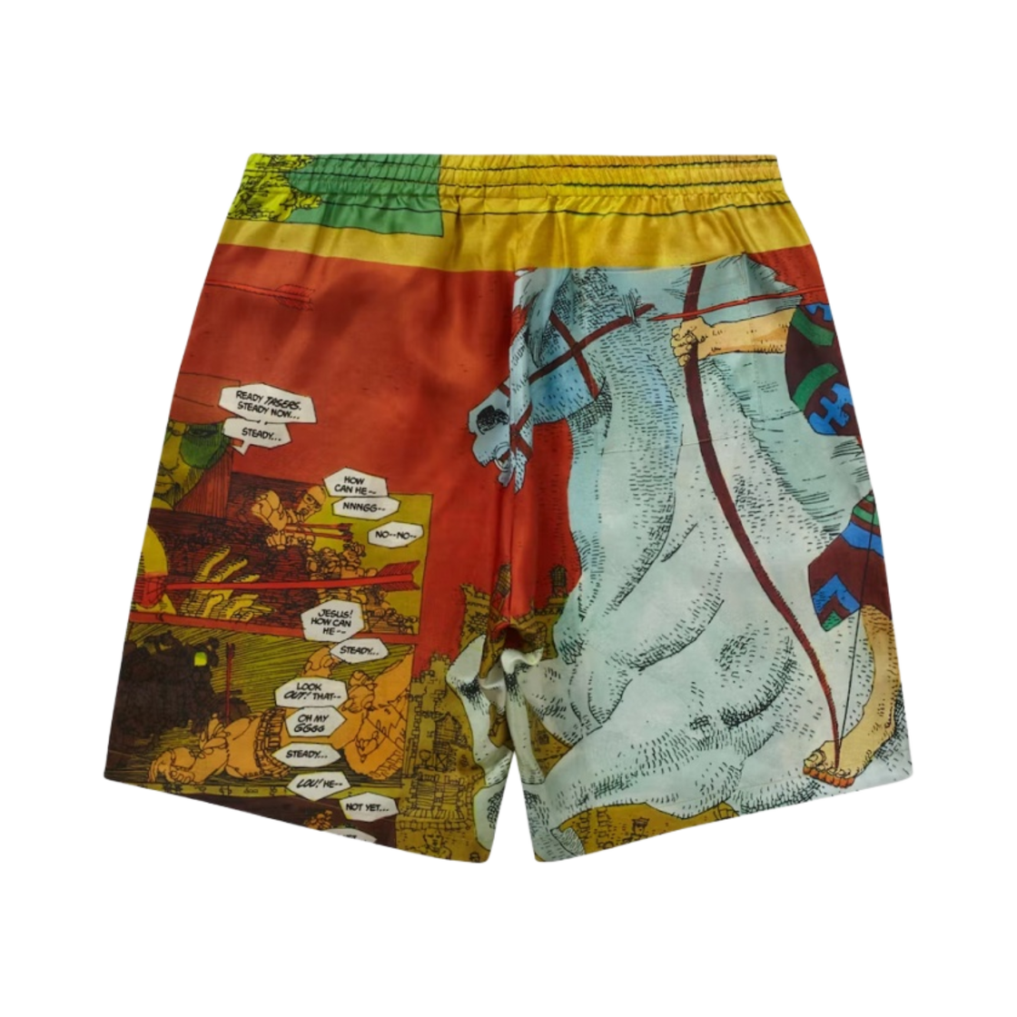 슈프림 로닌 실크 쇼츠 골드 - 23SS(Supreme Ronin Silk Shorts Gold - 23SS) - 2