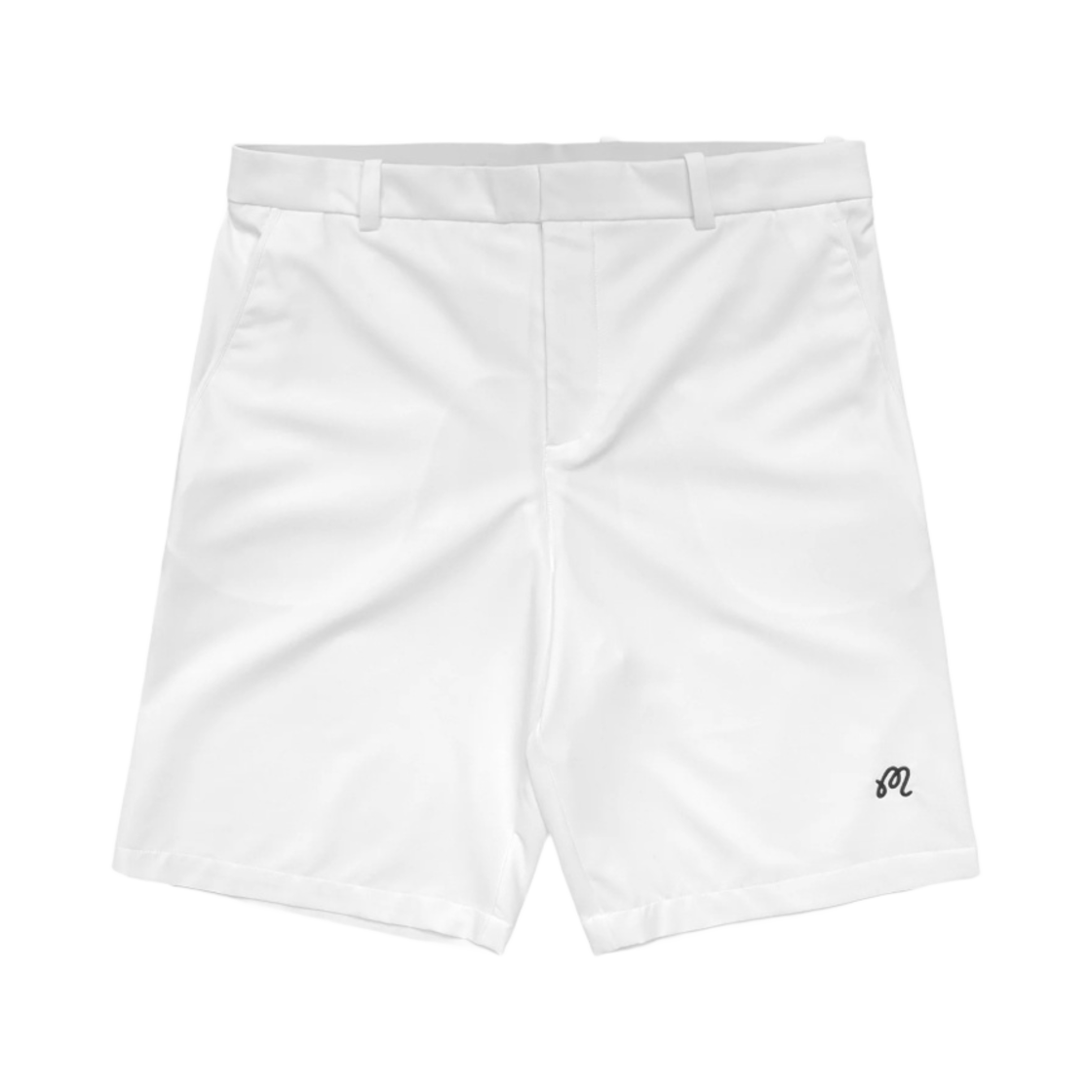 말본 골프 x 나이키 드라이핏 하이브리드 쇼츠 화이트(Malbon Golf x Nike Dri-Fit Hybrid Short White)