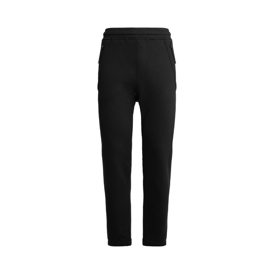 15CMSP138A005086W999 C.P. Company Diagonal Raised Fleece Utility Track Pants Black - 23FW