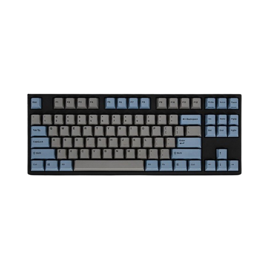 레오폴드 FC750R OE 유선 텐키리스 기계식 키보드 그레이 블루 한글 자판 (국내 정식 발매 제품)(Leopold FC750R OE Wired TKL Mechanical Keyboard Grey Blue Korean Layout (Korean Ver.))