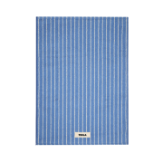 Tekla Bath Mats Clear Blue Stripes