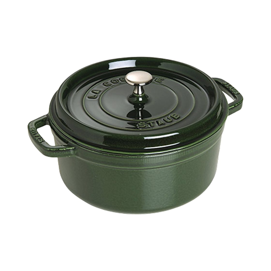 스타우브 원형 꼬꼬떼 1.25 qt 바질(Staub Round Cocotte 1.25 qt Basil)