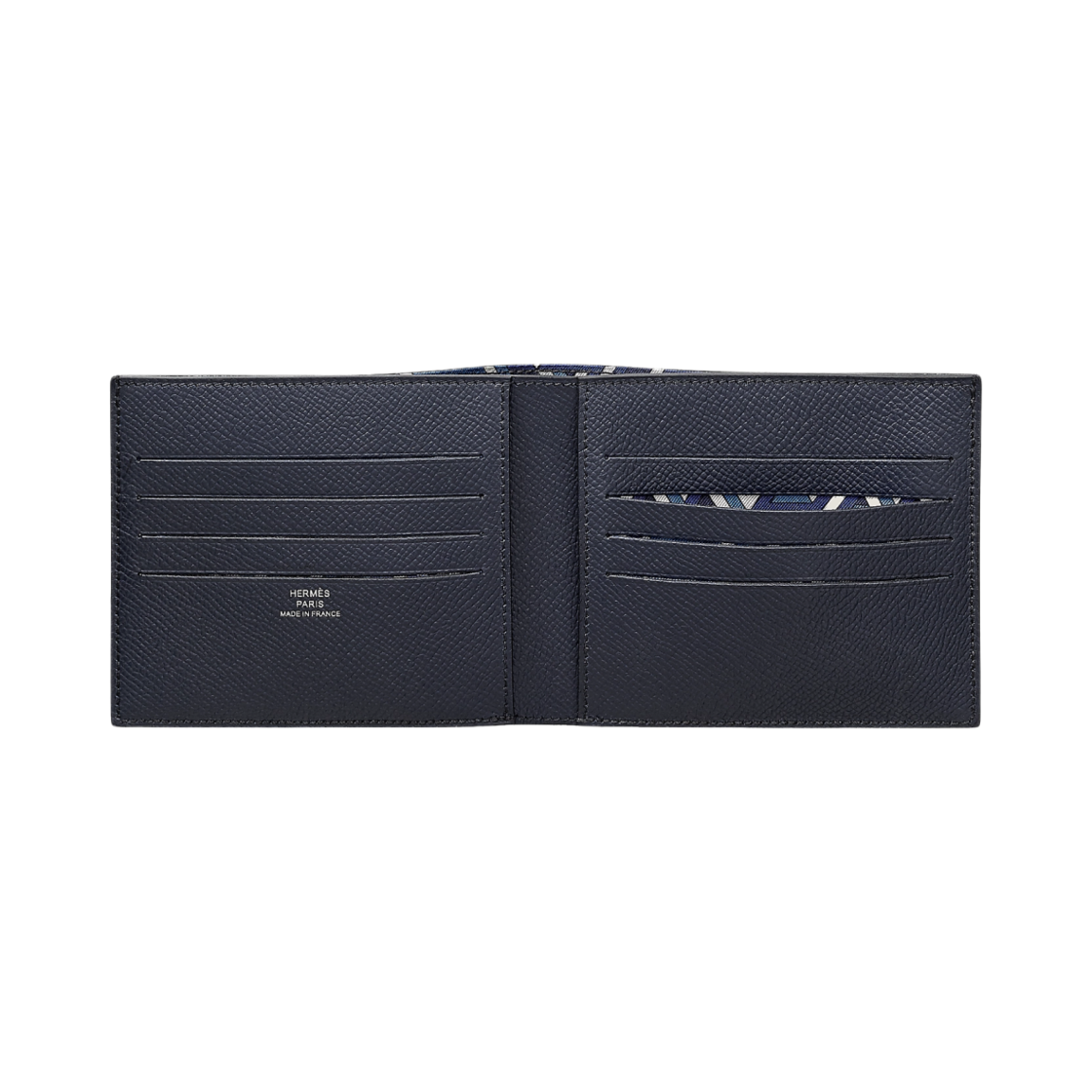 에르메스 시티즌 트윌 컴팩트 반지갑 앱송 & 블루 인디고 블루 뉘 블루 잔지바(Hermes Citizen Twill Compact Wallet Epsom & Bleu Indigo Bleu Nuit Bleu Zanzibar) - 2