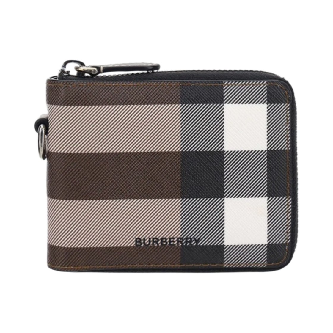 버버리 다니엘 랜야드 지갑 다크 버치 브라운(Burberry Daniels Lanyard Wallet Dark Birch Brown) - 1