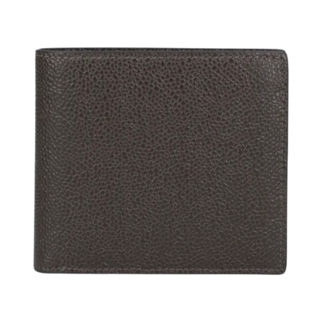 톰브라운 페블 그레인 레더 빌 폴드 지갑 다크 브라운(Thom Browne Pebble Grain Bill Fold Wallet Dark Brown)