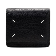 Maison Margiela Small Leather Chain Wallet Black