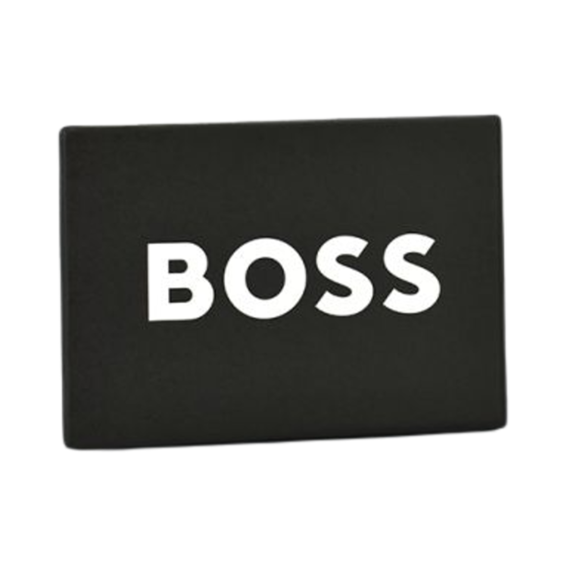 50536751-001 Hugo Boss Card Holder with Signature Stripe Logo Black