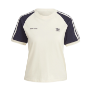 (W) Adidas x Sporty & Rich T-Shirt Cream White - KR Sizing