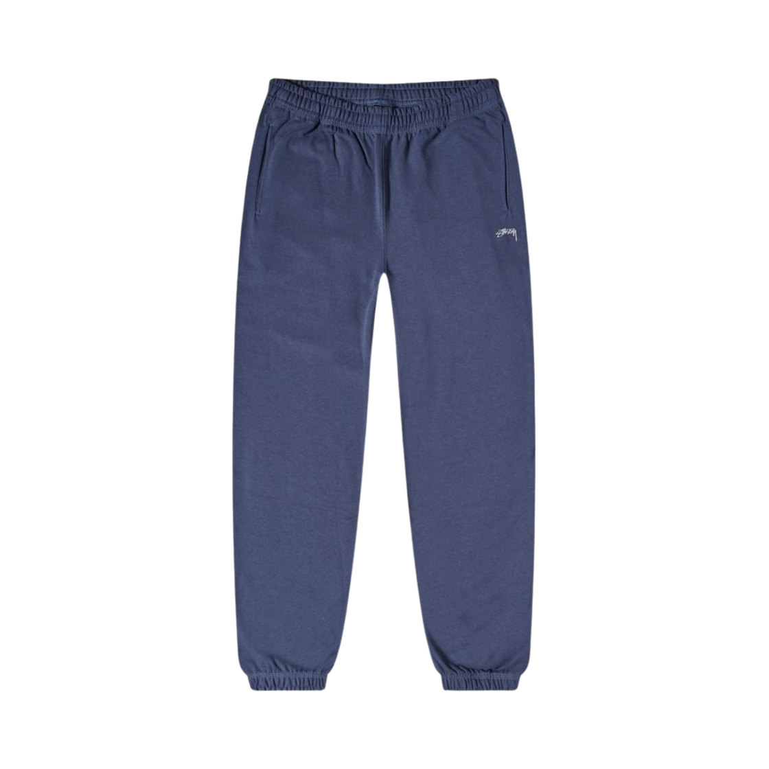 스투시 오버다이드 스무스 스탁 로고 팬츠 네이비(Stussy Overdyed Smooth Stock Logo Pants Navy) - 1